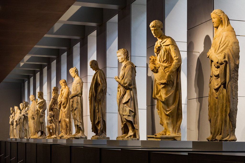 Museo dell’Opera del Duomo: galleria delle sculture.