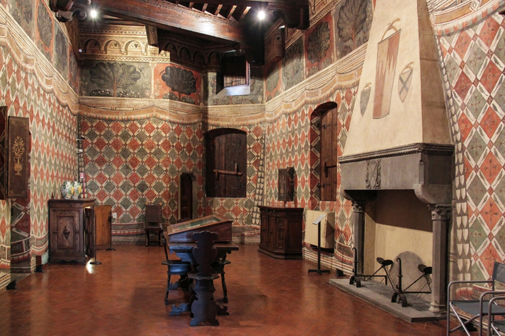 Museo della Casa Fiorentina Antica: una delle sale.